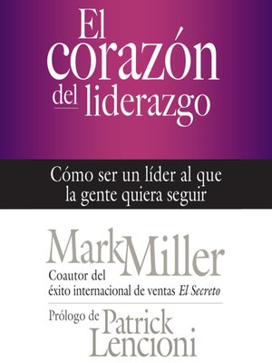 cover image of El corazón del liderazgo